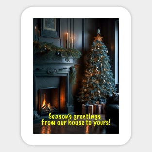 Christmas Greetings Sticker